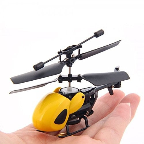 Helicóptero Volador Miniatura con Control Remoto
