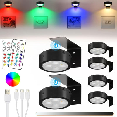 Luz Nocturna RGB Inteligente con Control Remoto para Armario - Image 12