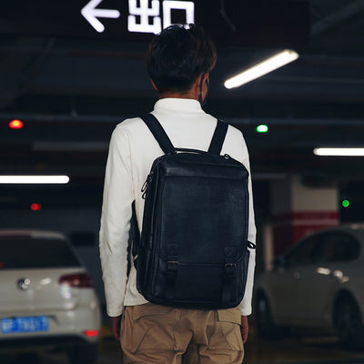 Mochila de Cuero PU Grande para Hombre - Image 7