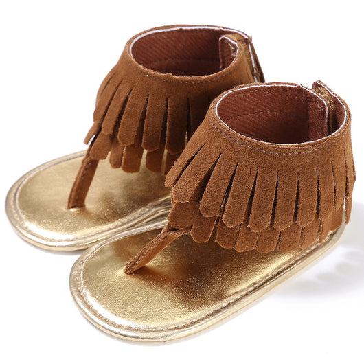 Sandalias Infantiles de Verano con Flecos Retro - Niñas - Image 4