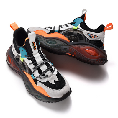 Zapatos Casuales para Hombre con Malla y Cuero Bicolor - Image 7