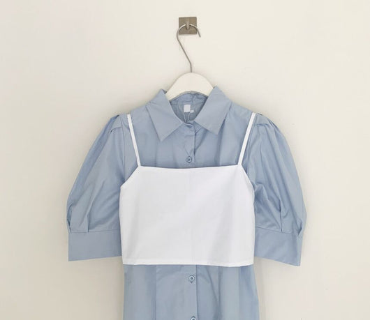 Blusa para Mujer con Detalle de Pecho y Mangas Abullonadas Medianas - Image 21