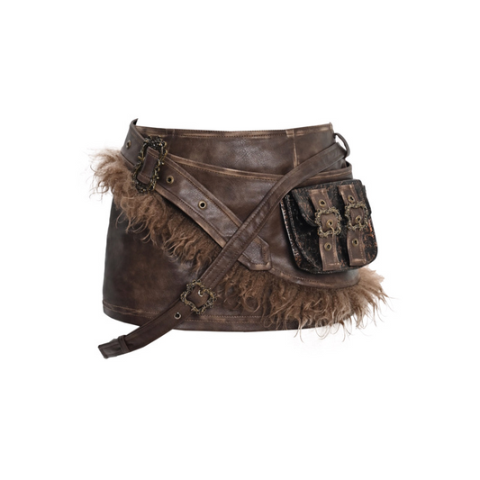 Bolsa Cintura Estilo Vintage Maillard - Diseño Clásico con Funcionalidad Moderna - Image 2