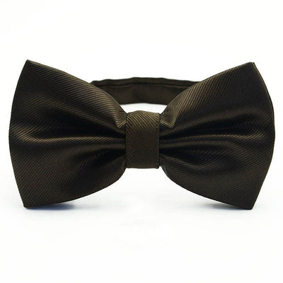 Corbata de Moño Elegante a Rayas para Padrino - Negro, Rojo y Azul - Image 10