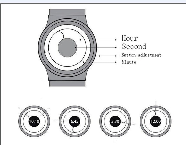 Reloj de Acero Inoxidable Unisex - Cuarzo Elegante y Duradero