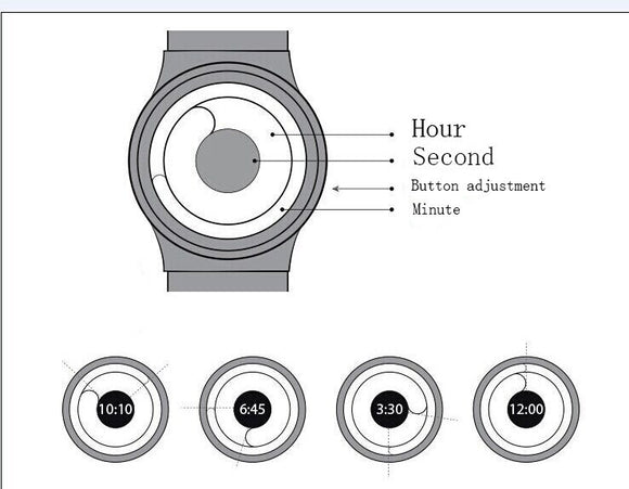 Reloj de Acero Inoxidable Unisex - Cuarzo Elegante y Duradero