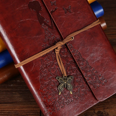 Libreta Portátil de Hojas Sueltas Estilo Retro con Papel Kraft - Image 17