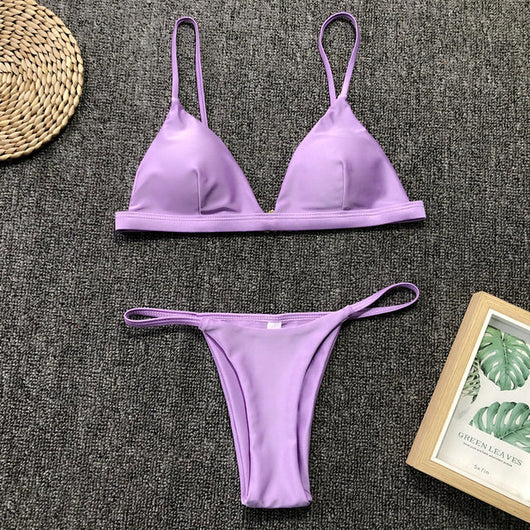 Bikini Push Up Rojo - Traje de Baño Realzador para Mujer - Image 31