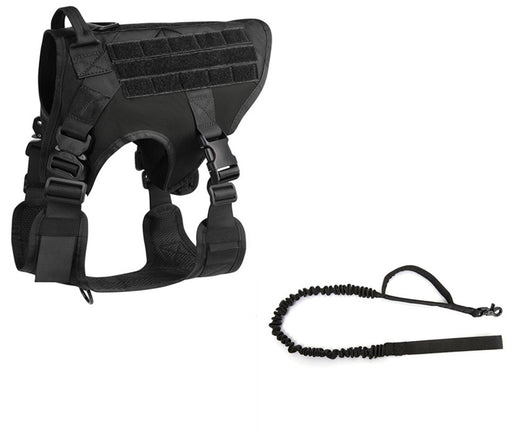 Arnés Táctico Ajustable para Perros - Cinturón de Seguridad Militar Doble Gancho - Image 7