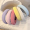 Diadema Ancha de Colores Pastel con Copa Alta para Mujer