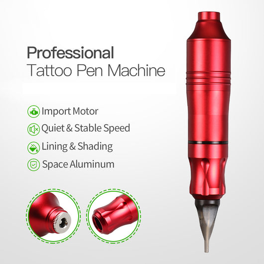 Kit Profesional de Máquina Tatuadora con Motor Rotativo y Pluma de Precisión - Image 6