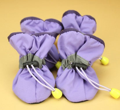 Botas Cálidas Antideslizantes para Perros - Zapatos Suaves con Suela Flexible - Image 5