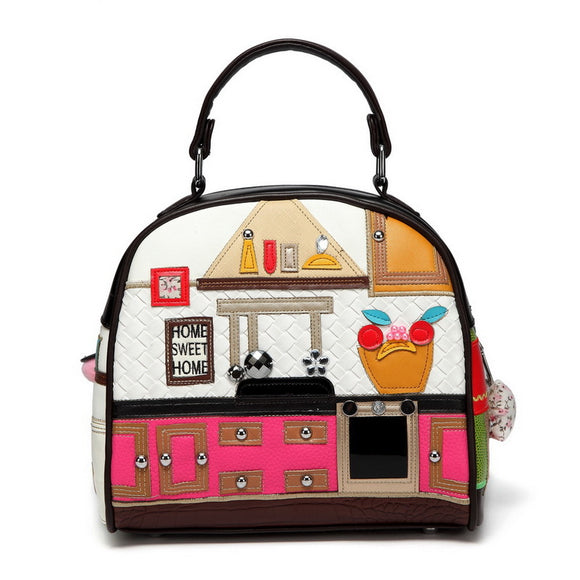 Bolso Retro Estilo Europeo Casual con Correa Diagonal