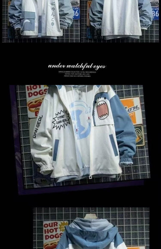 Chaqueta Hoodie Oversized Coreana para Primavera y Otoño - Image 10