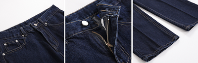 Jeans Rectos Holgados Trendy para Hombre - Image 11