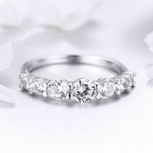 Anillo de Plata Esterlina S925 Plateado en Platino - Image 2