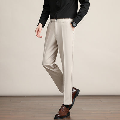 Pantalón de Vestir Hombre Coreano Corte Drop-crotch Tendencia - Image 3