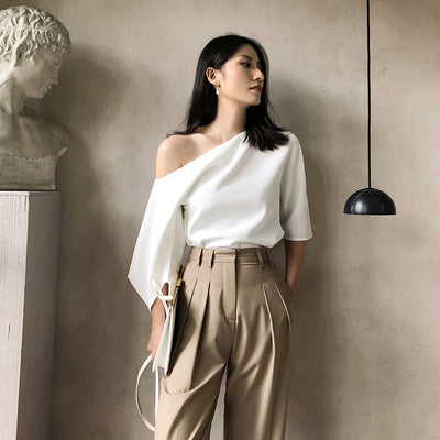Blusa sin tirantes con hombros al descubierto - Image 4