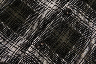 Camisa a Cuadros con Capucha para Hombre y Mujer - Image 7