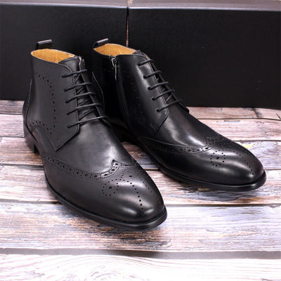 Botas Martin de Cuero con Cierre Lateral para Hombre - Image 16