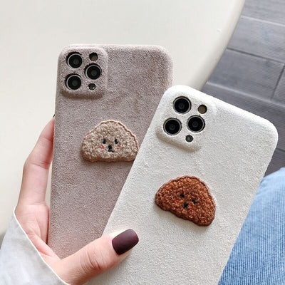 Funda para Celular con Cabeza de Oso Bordada - Image 4