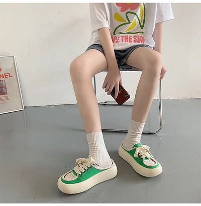 Pantuflas de Lona para Mujer con Suela Acolchada - Comodidad y Estilo - Image 14