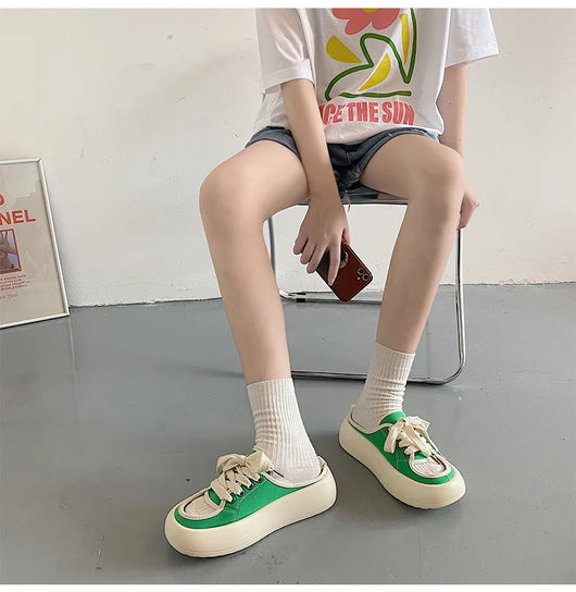 Pantuflas de Lona para Mujer con Suela Acolchada - Comodidad y Estilo - Image 14