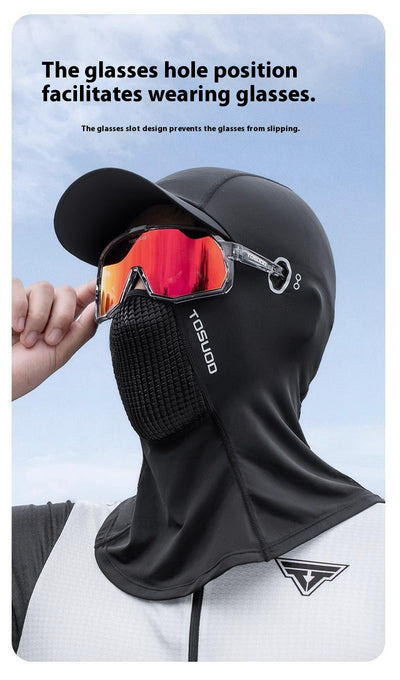 Pasamontaña Deportivo Ice Silk Protección Solar para Ciclismo y Outdoor - Image 15