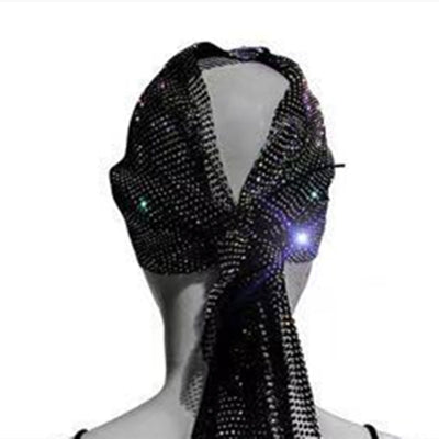Pañuelo de Moda con Strass Estilo Europeo y Americano para Mujer - Image 11