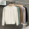 Suéter Cuello Redondo Hombre Casual Liso