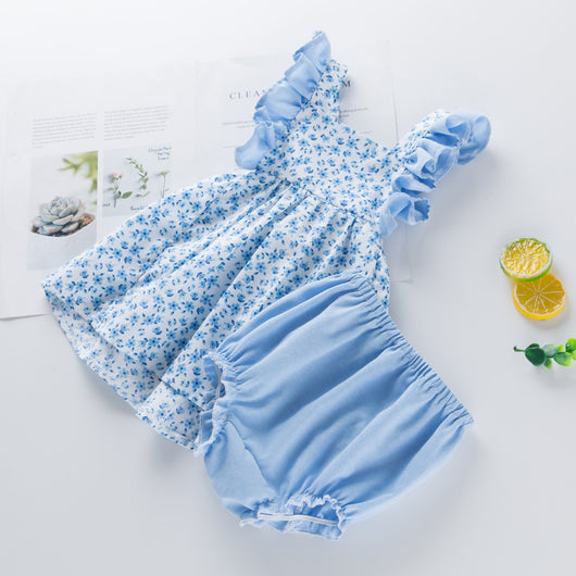 Vestido Princesa Niña con Detalles Rotos Estilo Original - Image 2