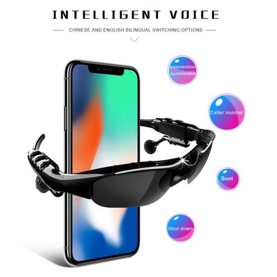 Gafas de Sol Inteligentes Bluetooth 5.0 con Auriculares Inalámbricos para Deportes - Image 4