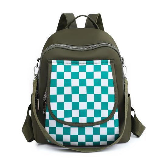Mochila de Lona Nylon Bicolor Ultraligera - Image 5