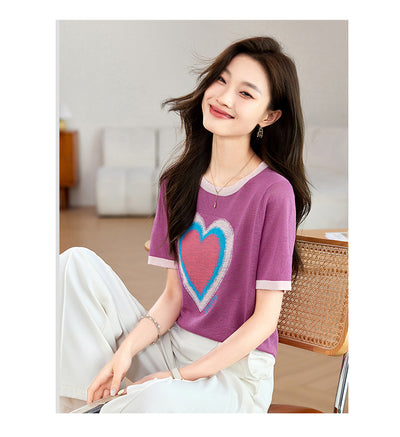 Camiseta Ligera Transpirable Fashion Love - Playera Básica Cómoda - Image 19