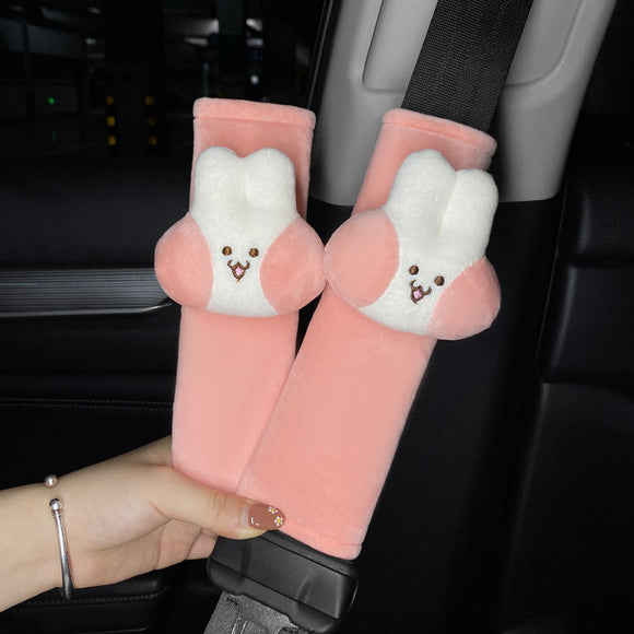 Almohada Conejo para Reposacabezas de Auto Infantil