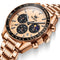 Pulseira de Aço Completa Rose Gold