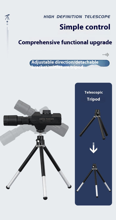 Telescopio Portátil con Conectividad WiFi y Monitoreo Remoto - Image 7
