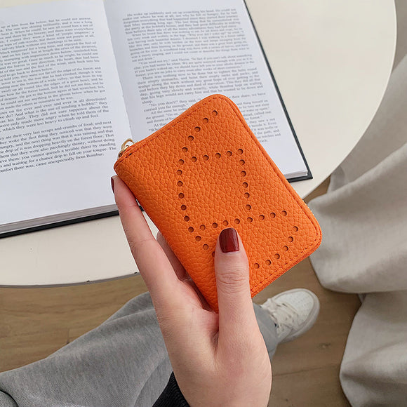Bolso Compacto de Gran Capacidad para Tarjetas y Accesorios