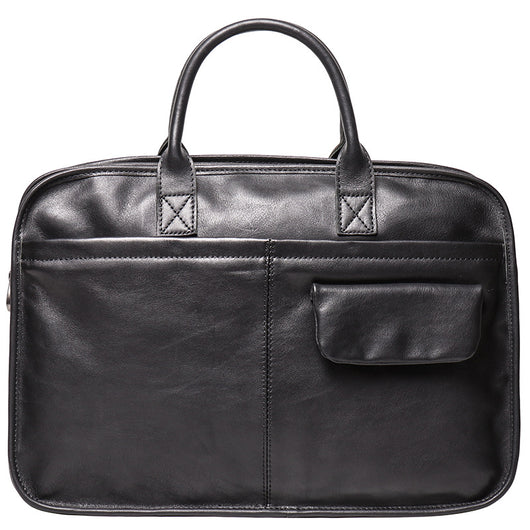 Maletín Bandolera de Cuero para Hombre - Gran Capacidad - Image 12