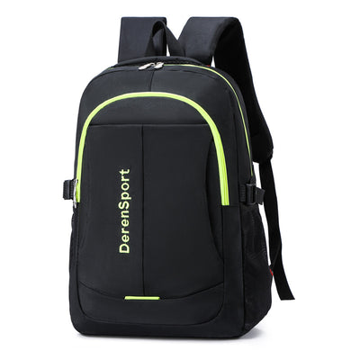 Mochila de Senderismo para Mujer Negro Nylon Resistente - Image 12