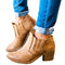 Botines de Tacón Medio