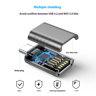 Convertidor USB Multifunción de Carga y Transferencia de Datos - Image 23