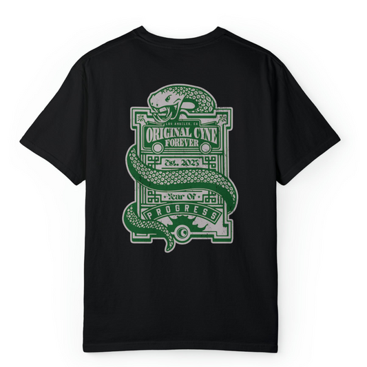 Camiseta Casual Hombre Cuello Redondo con Impresión Digital Europeo Americana