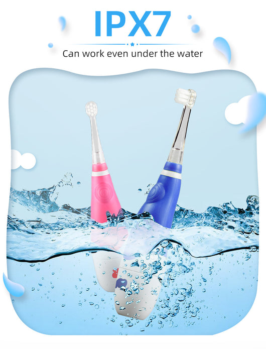 Cepillo de Dientes Eléctrico Infantil - Suave y Resistente al Agua - Image 11
