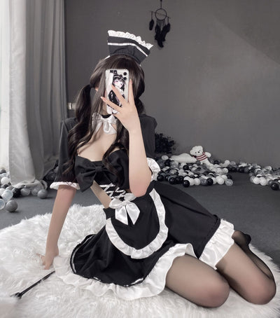 Conjunto de Mucama Erótica - Traje de Pasión - Image 2