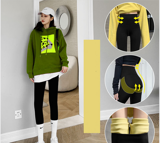 Leggings Plus Térmicos con Forro de Velvet - Abrigo Exterior - Image 20