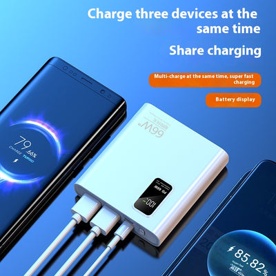 Powerbank 66W Carga Bidireccional Ultra Rápida con Pantalla Digital - Image 3