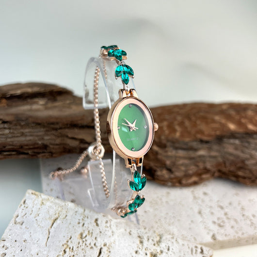 Reloj Pulsera Ovalado de Lujo Retro - Cuarzo de Alta Gama para Mujer - Image 17