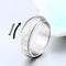 Stainless steel luminous ring Steel Blanco 10 number