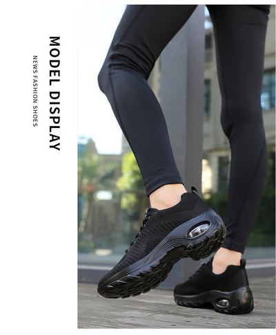 Tenis Deportivos para Mujer con Cordones Frontales y Malla Transpirable - Image 10